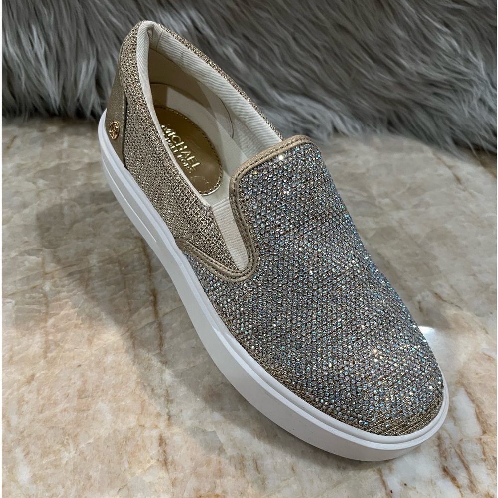 Michael Michael Kors Women’s Keaton Glitter Shoes. New